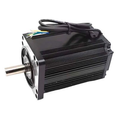180mm PMDC ব্রাশহীন মোটর 5000W 24V 48V 96V 3000RPM 50N.M কাস্টমাইজযোগ্য