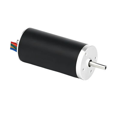 24 মিমি সেন্সরবিহীন ব্রাশবিহীন মোটর 12V থেকে 48V কোরবিহীন BLDC মোটর 40W 14150rpm কাস্টমাইজযোগ্য