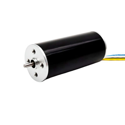 উচ্চ দক্ষতা ব্রাশহীন ডিসি মোটর 32mm 48V 75W 6095rpm মসৃণ অপারেশন