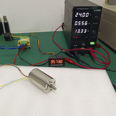 30 মিমি কোরলেস বিএলডিসি মোটর 448.9W 162.6N.m 26349RPM 24V 48V