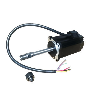 60 মিমি কাস্টম ব্রাশলেস মোটর 250W NEMA 24 BLDC মোটর 48V 11000rpm 0.22N.m CNC মেশিন খোদাই মেশিনের জন্য