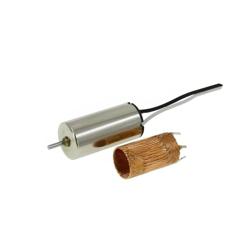 8 মিমি ব্রাশড কোরলেস ডিসি মোটর কার্বন 0.3mNm 8620rpm 2.4V ক্লান্তি প্রতিরোধী