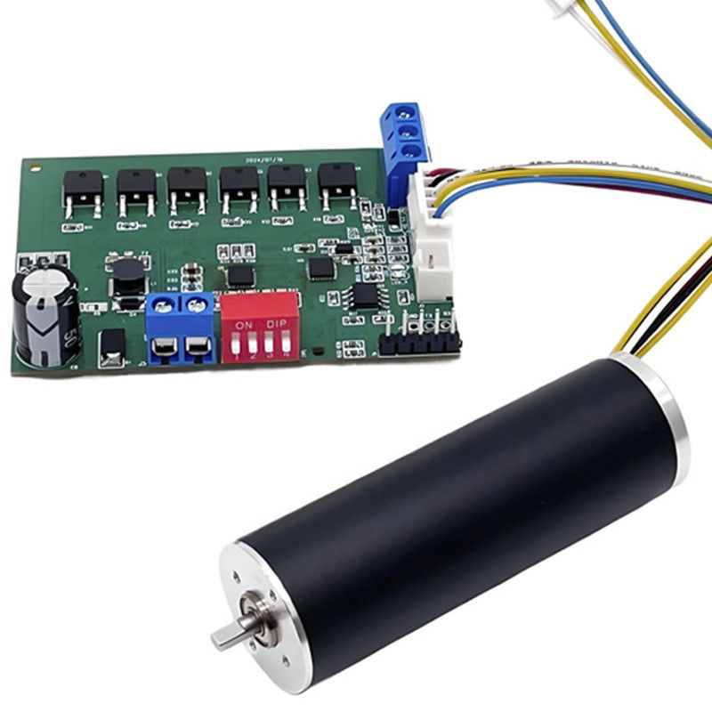 22 মিমি ব্রাশলেস কোরলেস মোটর স্লটলেস মোটর 12V থেকে 48V 43W 16360rpm কাস্টমাইজযোগ্য BLDC মোটর