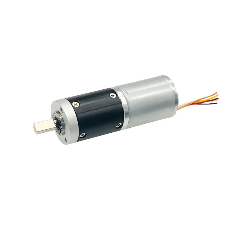 24 মিমি মিনি ডিসি গিয়ার মোটর 12V থেকে 48V গিয়ারযুক্ত ব্রাশহীন ডিসি মোটর 1500mNm 6.8RPM থেকে 4099RPM কাস্টমাইজযোগ্য