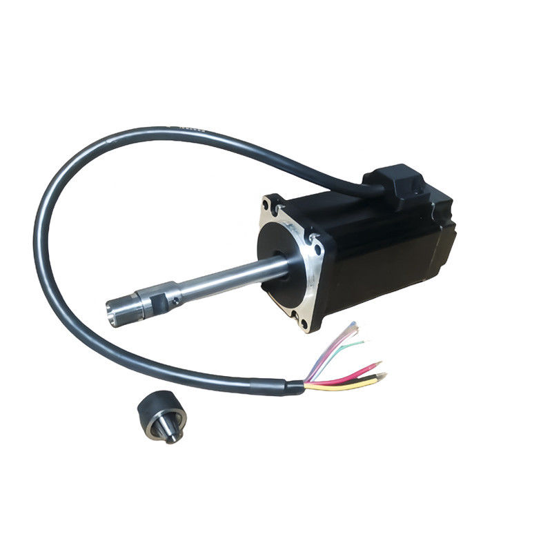 60 মিমি কাস্টম ব্রাশলেস মোটর 250W NEMA 24 BLDC মোটর 48V 11000rpm 0.22N.m CNC মেশিন খোদাই মেশিনের জন্য