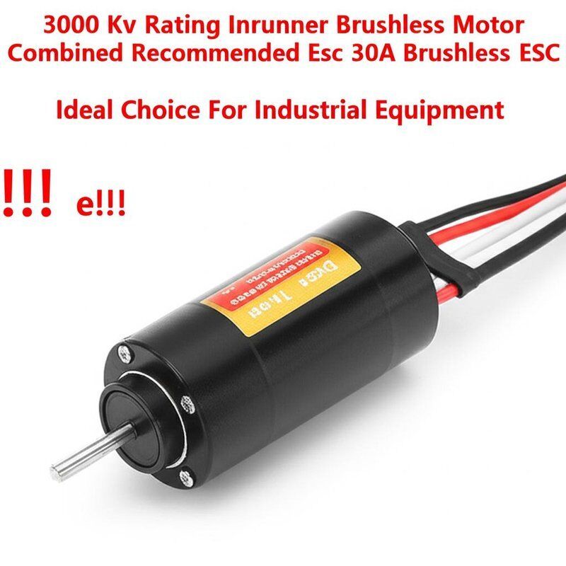 3000 Kv Rating Inrunner Brushless Motor Combined Recommended Esc 30A Brushless ESC Ideal Choice For Industrial Equipment